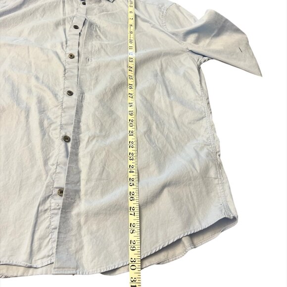 H&M Men's Button Shirt- Size L - EUC- See pics for dimensions - Picture 5 of 5